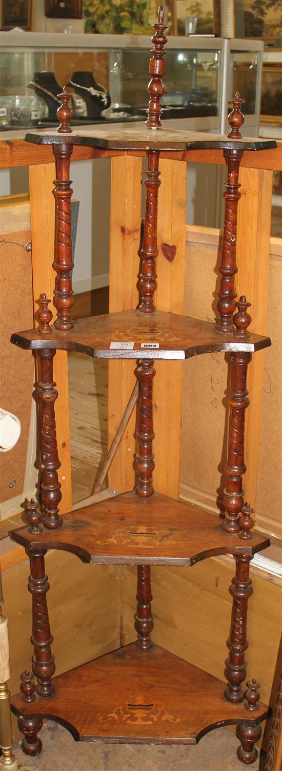 Victorian corner whatnot(-)